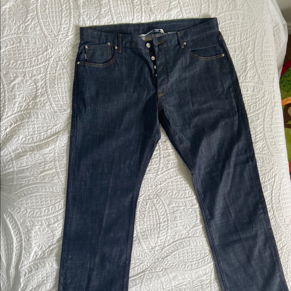 Men's Dark Blue Five Four Mark McNairy jeans. Size 38. NWOT.